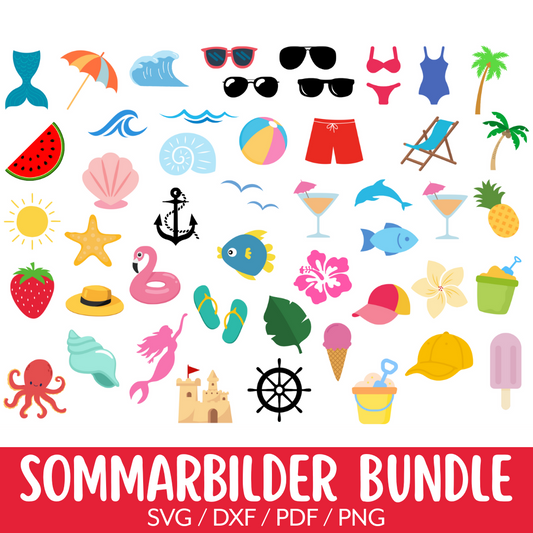 Sommarbilder SVG-filer